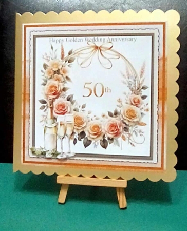 Golden Wedding Anniversary by Benita Jenkinson