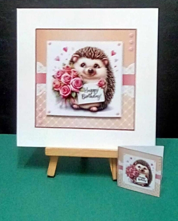 Birthday Hedgehog by Benita Jenkinson