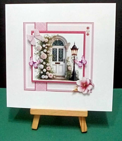 Cascading Floral Doors by Benita Jenkinson