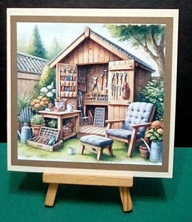 GARDEN SHED  - Illustrations for Cardmakers & Designers  by Benita Jenkinson