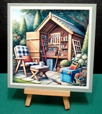 GARDEN SHED  - Illustrations for Cardmakers & Designers  by Benita Jenkinson