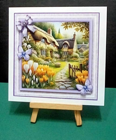 Crocus Cottages by Benita Jenkinson