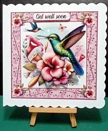 Feathers and flowers by Benita Jenkinson