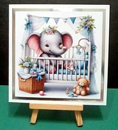 Baby Elephants -1 by Benita Jenkinson