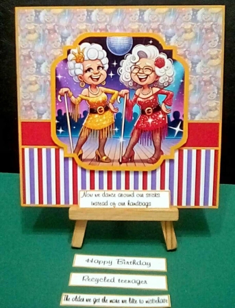 we used to dance round our handbags ..now.. by Benita Jenkinson