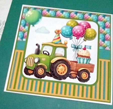 Birthday Tractor by Benita Jenkinson