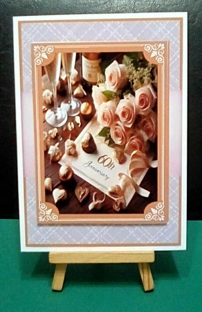 Happy Diamond Anniversary - 5x7 by Benita Jenkinson