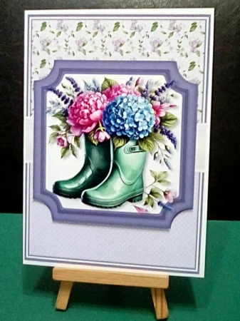 SPRING TIME WELLIES by Benita Jenkinson