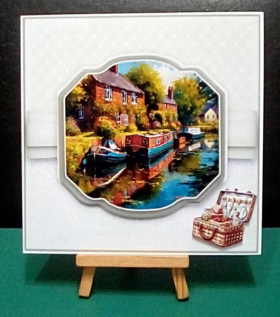 On The River Narrowboats by Benita Jenkinson