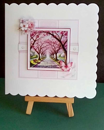 Cherry Blossom Avenue by Benita Jenkinson
