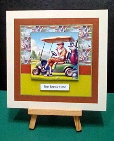 tee break time at the golf course by Benita Jenkinson