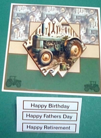 vintage tractor by Benita Jenkinson