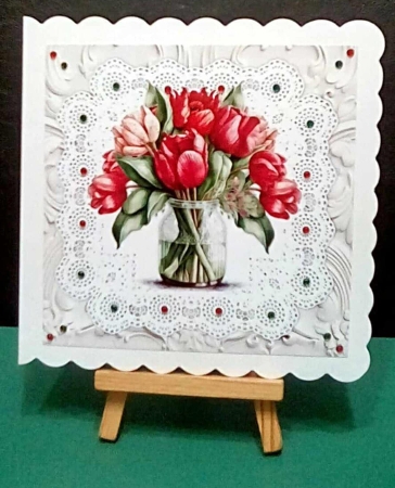 Tulips from Amsterdam Card Toppers by Benita Jenkinson