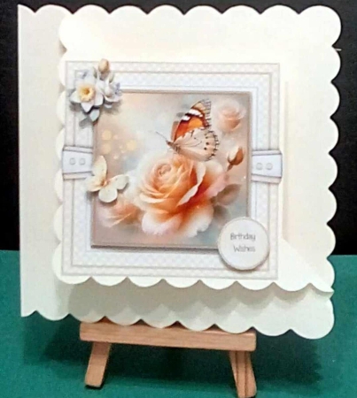 Butterfly Roses by Benita Jenkinson