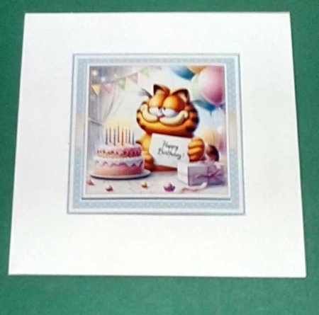 Garfield Birthday 6x6 Mini Page Kit by Benita Jenkinson