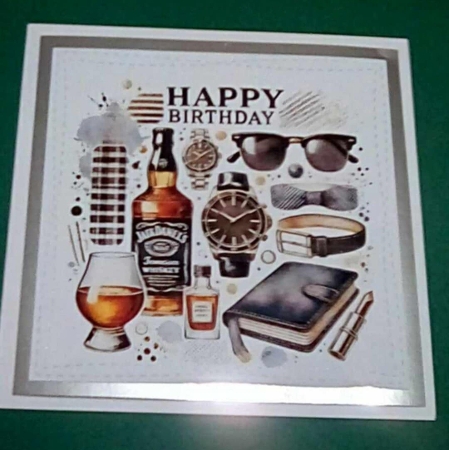 Male Birthday Greetings by Benita Jenkinson
