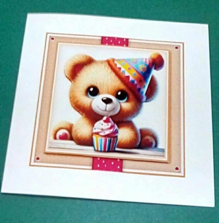 Birthday Teddy Mini Kit With ages 1 to 8 yrs by Benita Jenkinson
