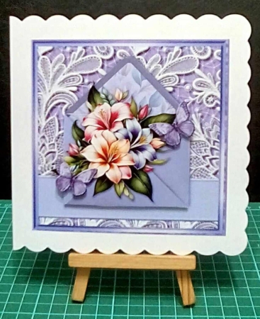 Gorgeous Floral Enveloppe Mini Kit by Benita Jenkinson