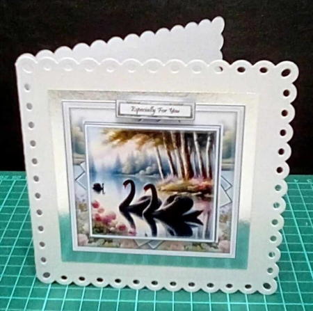 Beautiful Swans Mini Page Kit by Benita Jenkinson