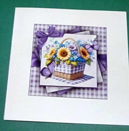 Purple Gingham Mini Kit by Benita Jenkinson