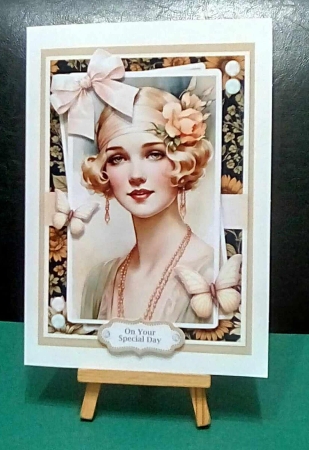 Art Deco Lovely Lady by Benita Jenkinson