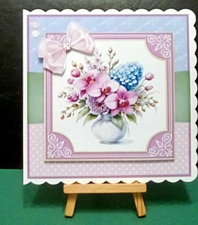 Beautiful Flower Arrangements - 7x7 Mini Kit by Benita Jenkinson