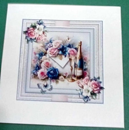 Lilies & Roses Envelope Mini Page Kit by Benita Jenkinson