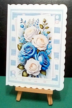 Beautiful Blue Bouquet by Benita Jenkinson
