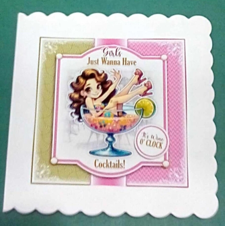 Cocktail Girl Mini Kit by Benita Jenkinson