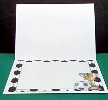 Football Mad 5 5x7 by Benita Jenkinson
