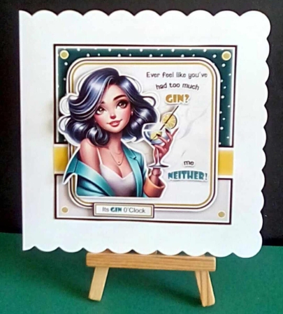 Too Much Gin Mini Kit by Benita Jenkinson