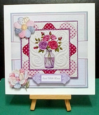 PATCHWORK FLOWERS by Benita Jenkinson