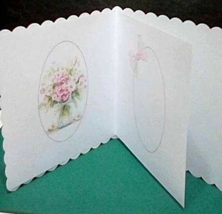 7x7 Just a jar of flowers choice of four mini kit by Benita Jenkinson