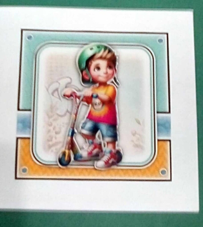Scooter Boy Mini Kit by Benita Jenkinson