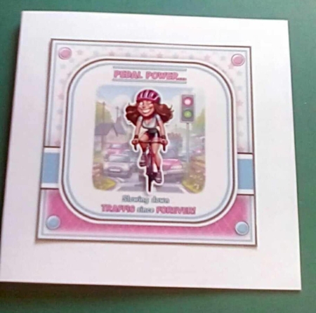 Pedal Power (Female) by Benita Jenkinson