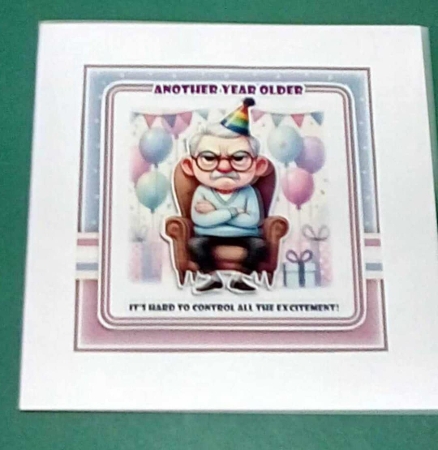 Another Year Older Male  Mini Kit by Benita Jenkinson