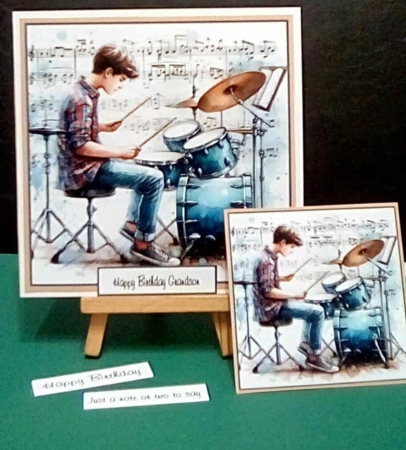 teenager drummer by Benita Jenkinson