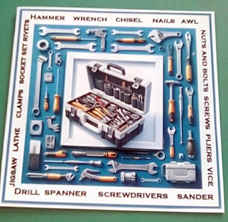 you can never have too many tools insert by Benita Jenkinson