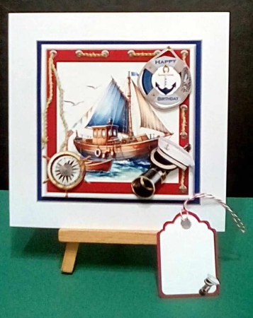 7x7 Its a nautical life choice of four mini kit by Benita Jenkinson