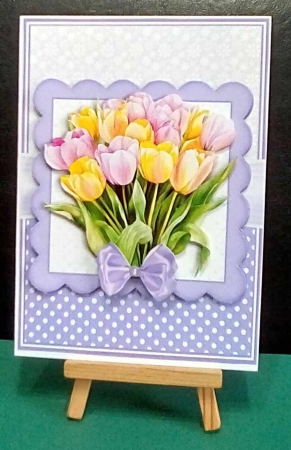 7x7, 6x6, 5x7, SPRING FLORAL SET by Benita Jenkinson