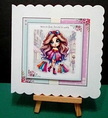 Born To Shop Mini Kit With Ages by Benita Jenkinson