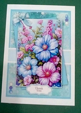 Winter Floral Bouquet 3 by Benita Jenkinson