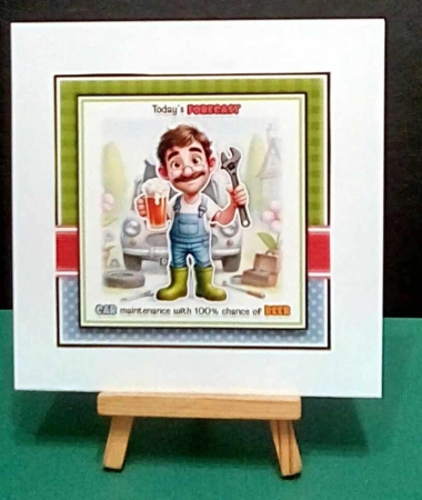 Car Fixing Forecast Mini Kit Birthday/Fathers Day by Benita Jenkinson