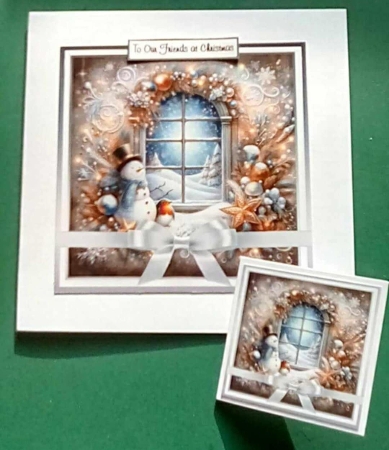 christmas window 4 by Benita Jenkinson