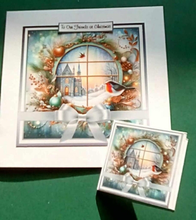 christmas window 10 by Benita Jenkinson