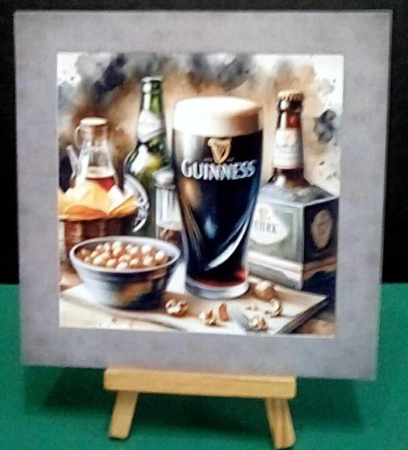 6x6 Lovely Guinness 1 by Benita Jenkinson