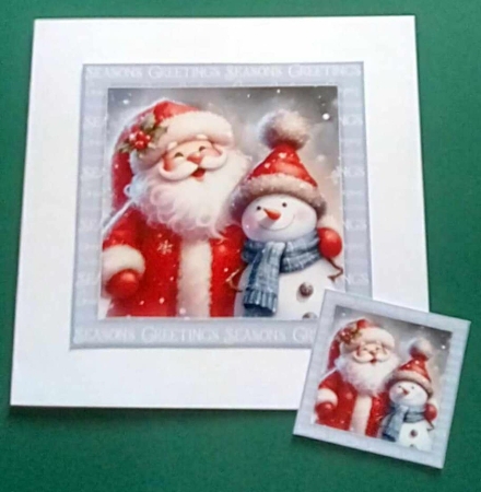 Santa and the snowman by Benita Jenkinson