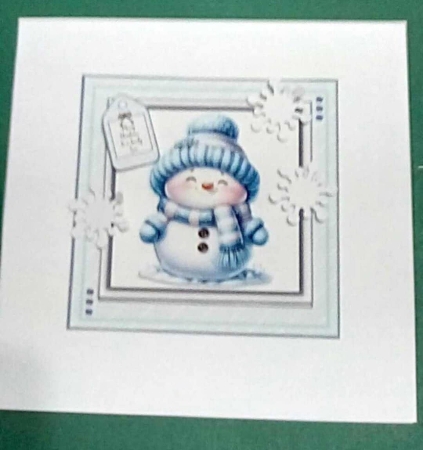 A Jolly Holly Snowman by Benita Jenkinson