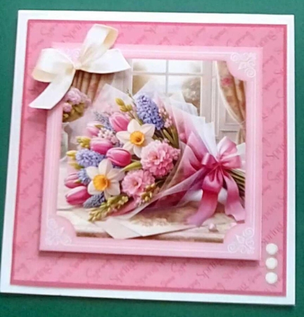 Beautiful Spring Bouquet - 7x7 Mini Kit by Benita Jenkinson