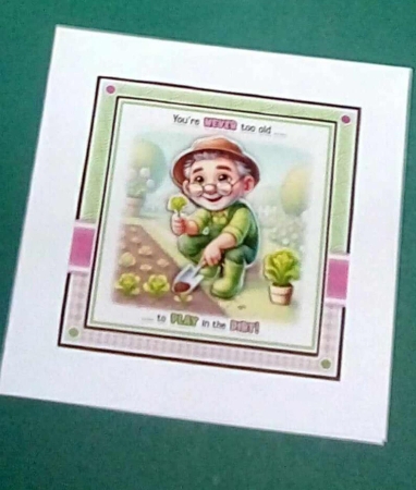 Play In The Dirt Mini Kit Birthday/Fathers Day by Benita Jenkinson